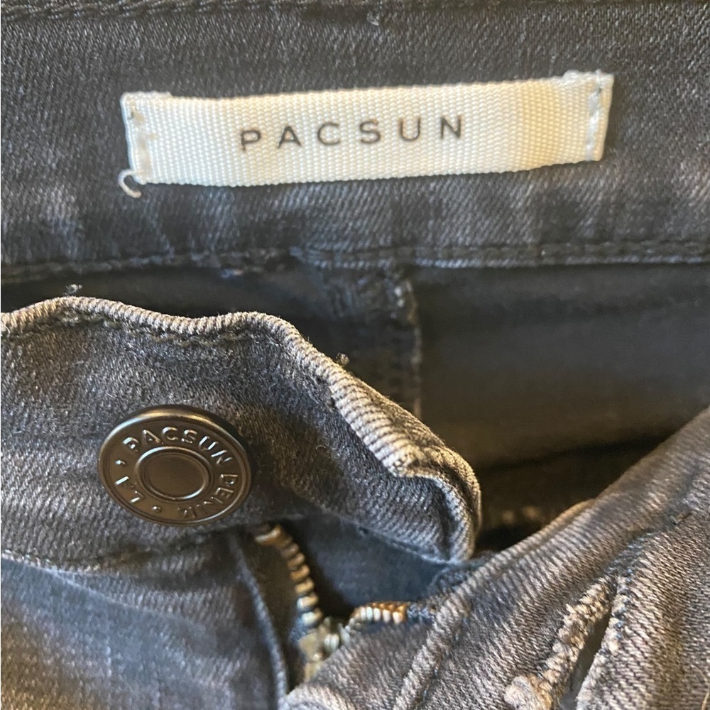 PAC SUN BLACK HIGH RISE JEGGING - Picture 5 of 6